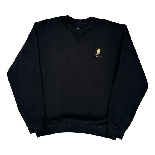 Vintage Carhartt Sweatshirt - Large Black Cotton