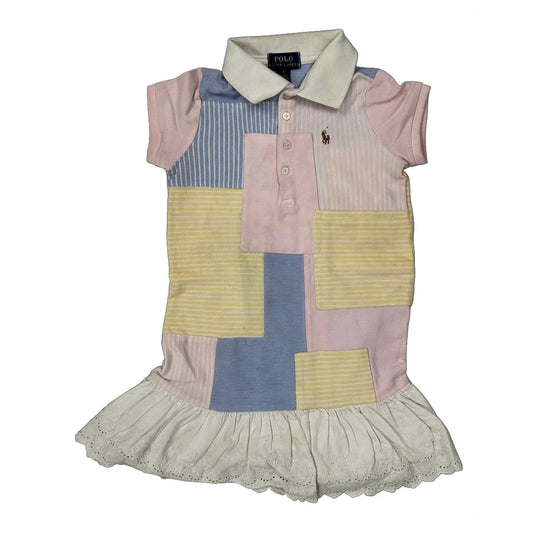 Age 5 Polo By Ralph Lauren Dress - Small Multicoloured Cotton