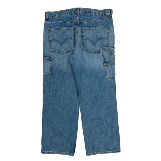 Levis Carpenter Jeans - 40W 30L Blue Cotton