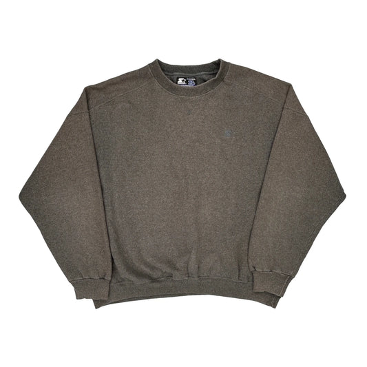 Starter Sweatshirt - XL Grey Cotton