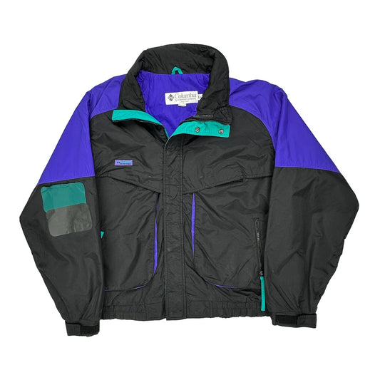 Powder Keg Columbia Ski Jacket - XL Black Nylon