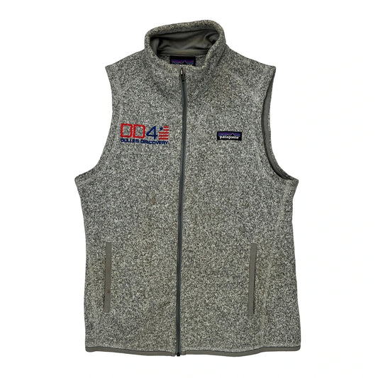 Olives Discovery Patagonia Fleece Gilet - Small Grey Polyester