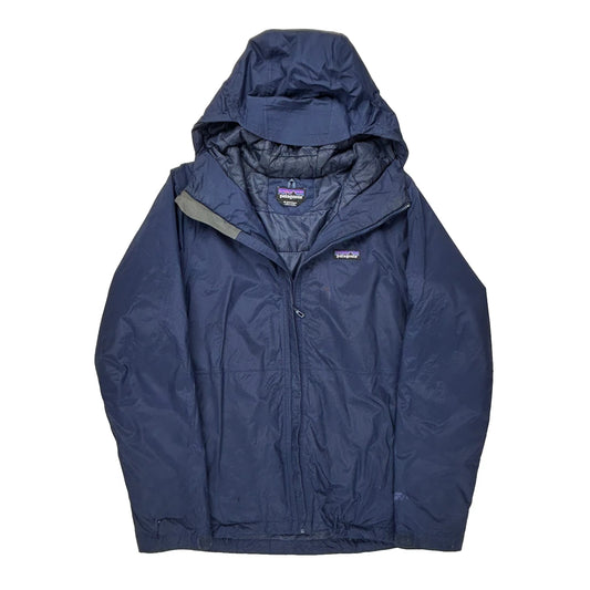 Patagonia Windbreaker - Medium Blue Nylon
