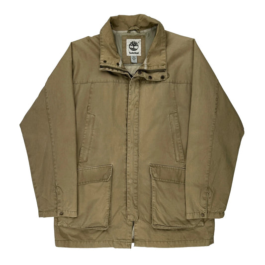 Timberland Jacket - Large Khaki Cotton