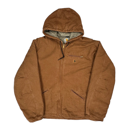 Carhartt Jacket - 3XL Brown Cotton