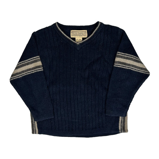 Age 4 Newton Trading Co Jumper - XS Navy Ramie