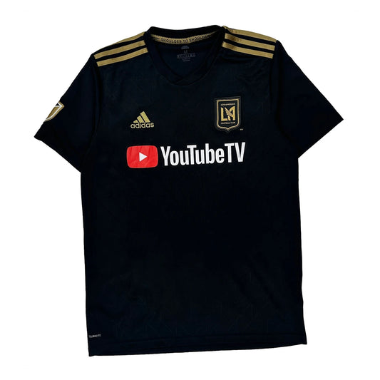 Los Angeles Football Club Adidas Football Shirt - Medium Black Polyester