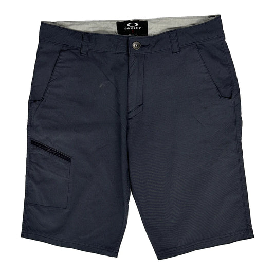 Oakley Shorts - 32W 10L Navy Cotton Blend