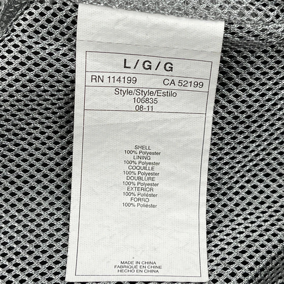 Quiksilver Windbreaker - Large Black Polyester