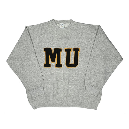 Made In USA Jostens College Sweatshirt - XL Grey Cotton