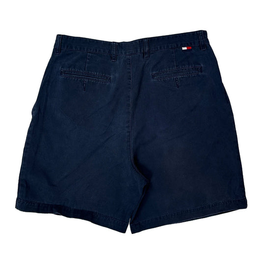 Tommy Hilfiger Chino Shorts - 32W 8L Navy Cotton