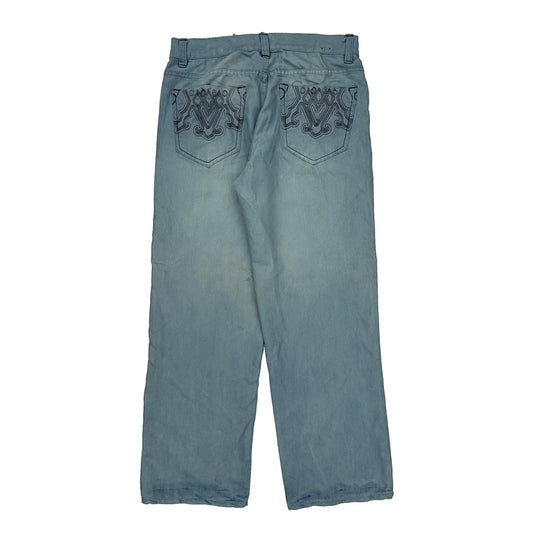 Avirex Jeans - 36W 30L Light Wash Cotton Blend