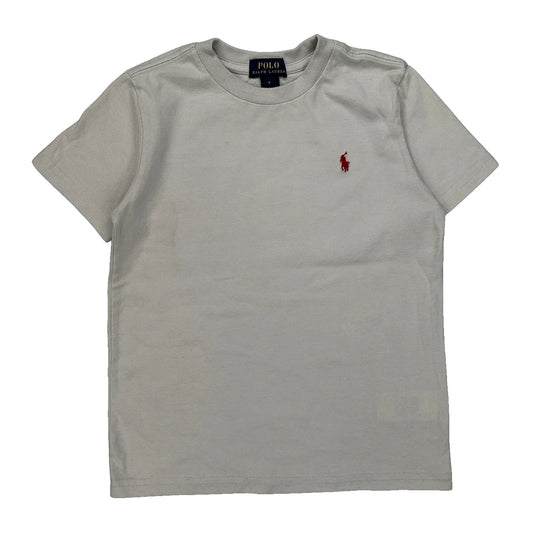 Age 6 Polo By Ralph Lauren T-Shirt - Small White Cotton