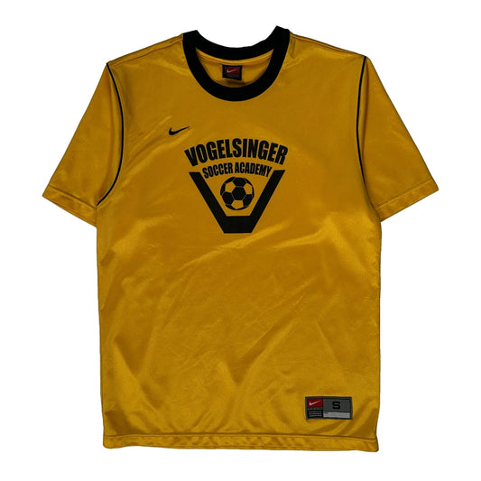 Vogelsinger Soccer Academy Nike Football Shirt - Small Yellow Polyester