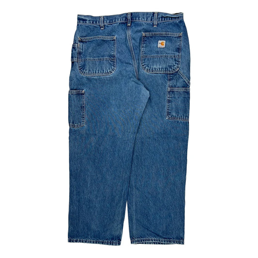 Carhartt Carpenter Jeans - 36W 30L Blue Cotton