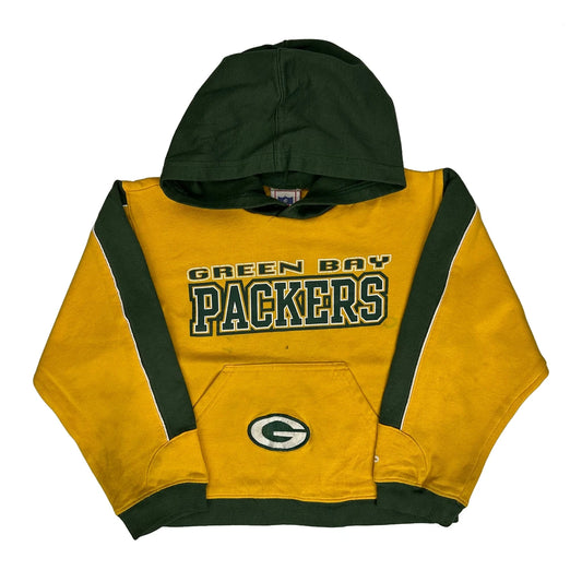 Age 4-5, Green Bay Packers Nfl Hoodie - Small Green Cotton Blend