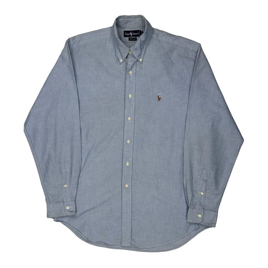 Yarmouth Ralph Lauren Shirt - Large Blue Cotton