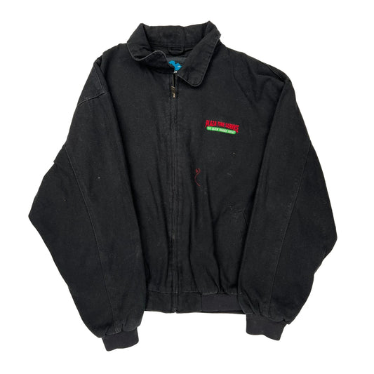Tri-Mountain Jacket - XL Black Cotton