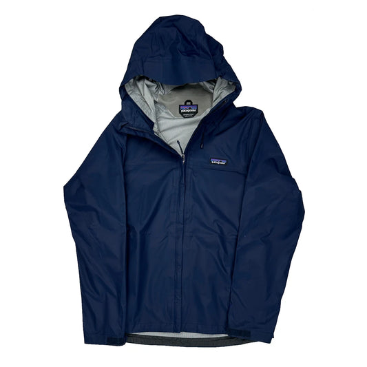 Patagonia Waterproof Jacket - Medium Blue Polyester