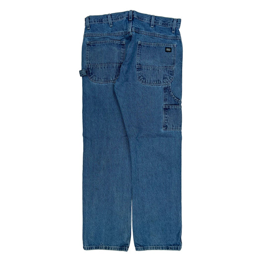 Lee Carpenter Jeans - 34W 32L Blue Cotton