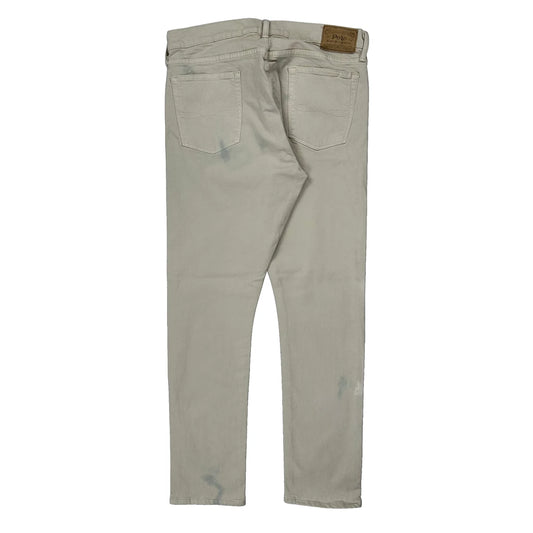 Polo By Ralph Lauren Jeans - 32W 32L Beige Cotton