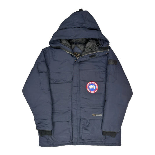 Canada Goose Expedition Parka - Large Navy Down