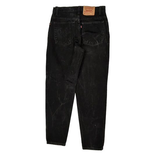 550 Levis Jeans - 30W UK 12 Black Cotton