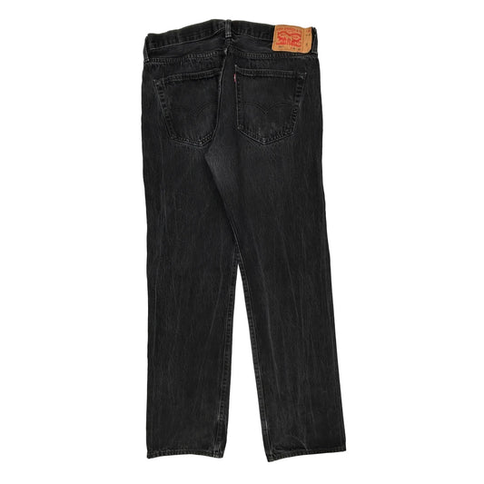 Levis Jeans - 34W 30L Black Cotton
