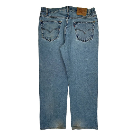 505 Levis Jeans - 36W 29L Blue Cotton