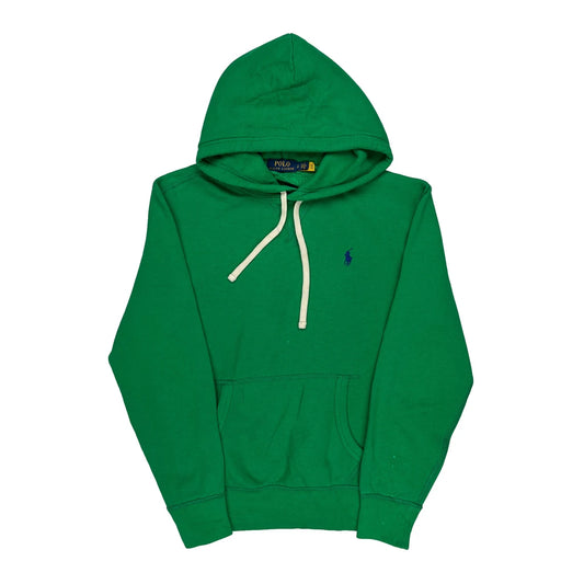 Polo By Ralph Lauren Hoodie - Small Green Cotton