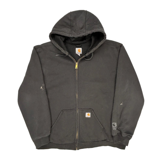 Carhartt Hoodie - XL Black Cotton Blend