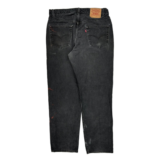 Levis Jeans - 34W 32L Black Cotton