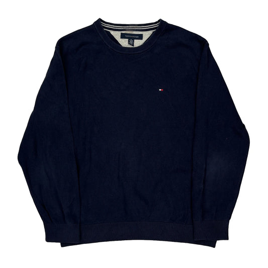 Tommy Hilfiger Sweatshirt - XL Navy Cotton