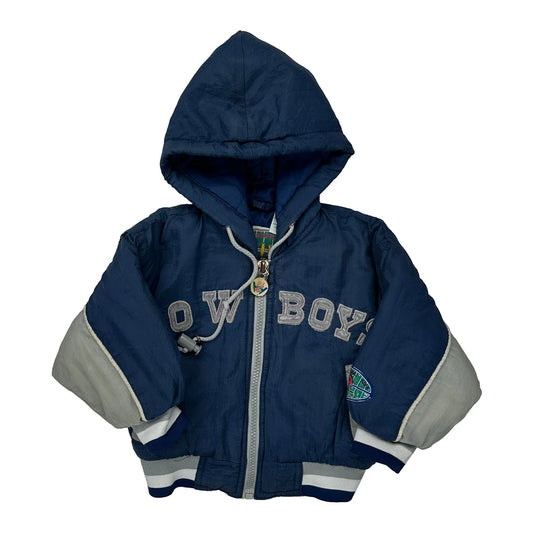 Age 2 Dallas Cowboys Nfl Football Jacket - 2XS Grey Nylon