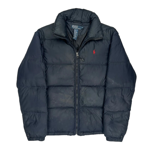 Polo By Ralph Lauren Puffer - Small Navy Polyester