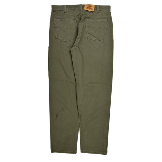 Levis Jeans - 34W 31L Green Cotton