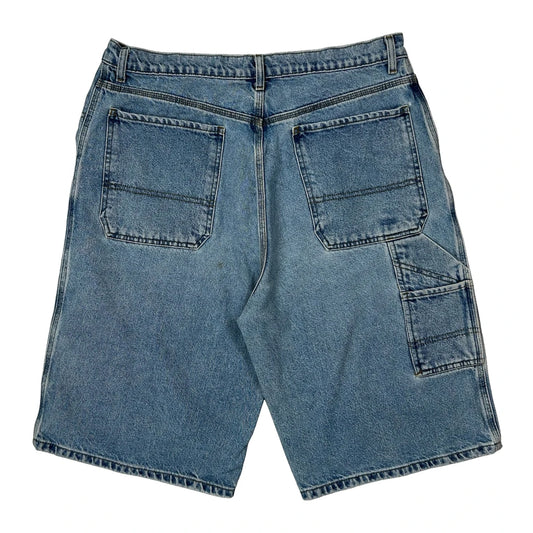 Unbranded Denim Shorts - 36W 12L Blue Denim