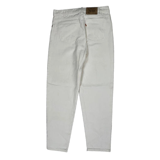 Made In USA Levis Jeans - 32W 32L White Cotton