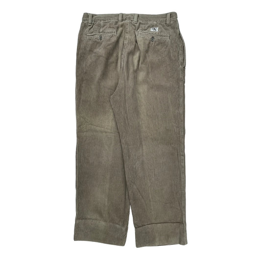 Calvin Klein Jeans Pants - 31W 27L Gray Corduroy