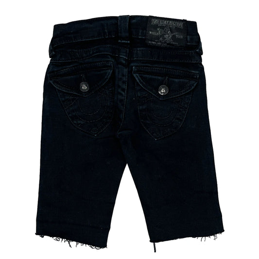 Age 3 True Religion Denim Shorts - Smallw 5L Black Denim