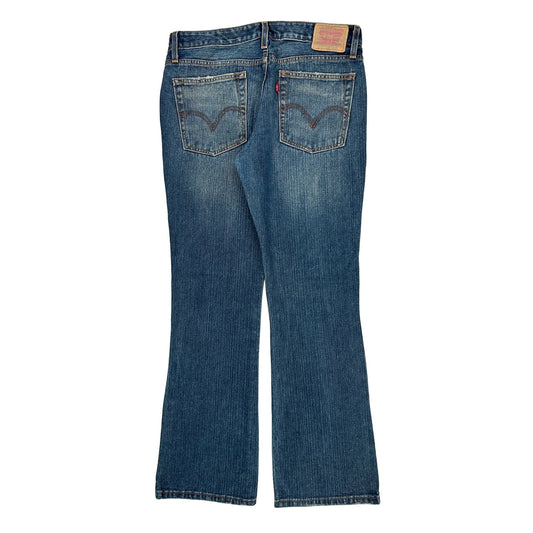 Vintage 518 Levis Boot Cut Jeans - 33W US 8 Blue Cotton