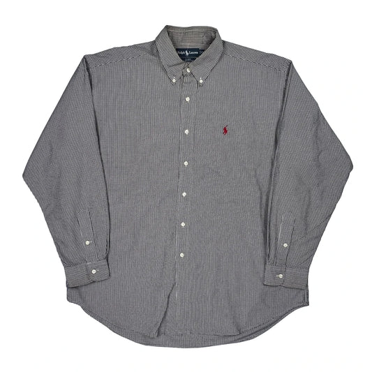 Blake Ralph Lauren Checked Shirt - XL Black Cotton