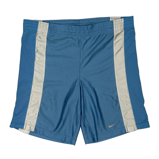 Nike Sport Shorts - Small Blue Polyester