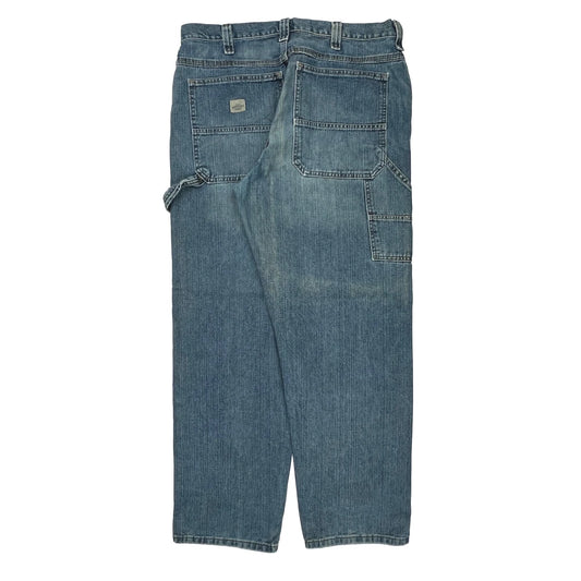 Wrangler Carpenter Jeans - 36W 32L Blue Cotton