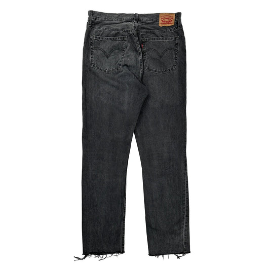 501 Levis Jeans - 31W 32L Grey Cotton