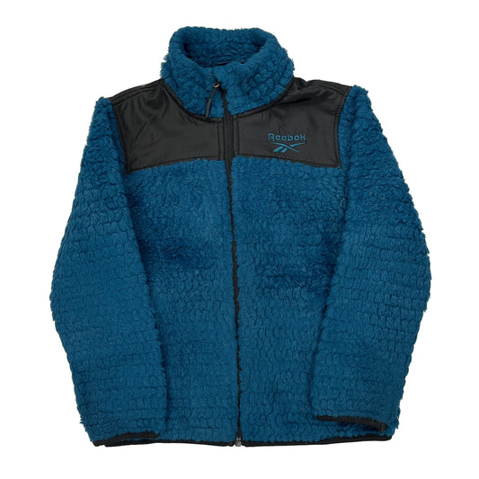 Age 7-8 Reebok Fleece - Small Blue Polyester