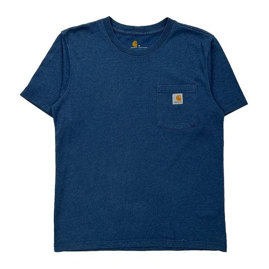 Carhartt T-Shirt - Medium Blue Cotton