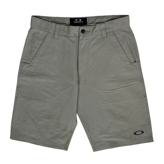 Vintage Oakley Chino Shorts - 32W 10L Grey Cotton