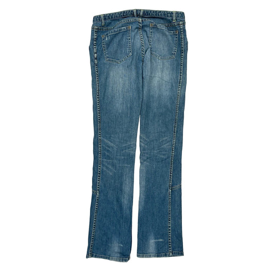 Armani Exchange Boot Cut Jeans - 30W UK 6 Blue Denim