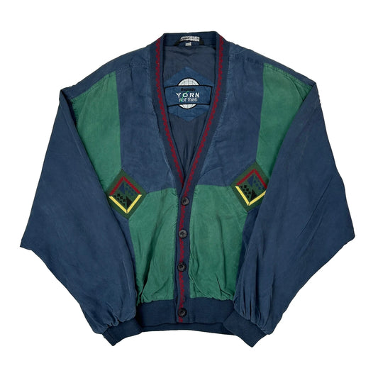 Yorn Cardigan Jacket - Medium Blue Cotton